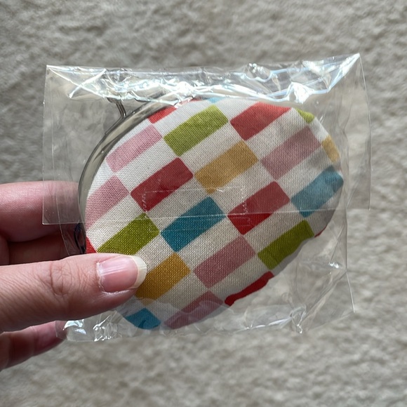 NWT Colorful Checkered Coin Purse - Picture 5 of 5